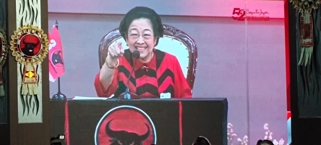 HUT Ke-52 PDI P, Megawati Soroti Persoalan di Tanah Air