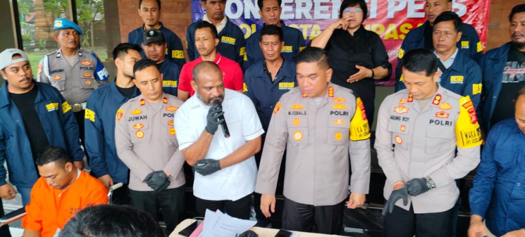 Sat. Reskrim Polresta Denpasar Tangkap Pelaku Penusukan Kadek Parwata, Pengguna Sabu-sabu dan Masalah Serempetan Motor